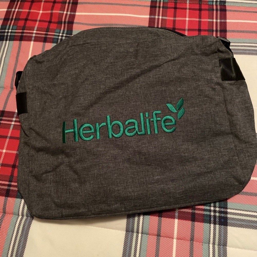 Alife Charcoal Gray Men's Messenger Bag